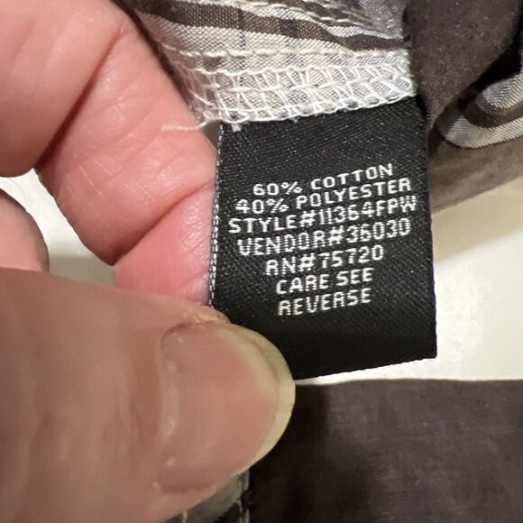 Western Shirts Lot Of 2 Men’s XL Double S Pearl Snap Striped & BKE Black Plaid - Picture 8 of 16